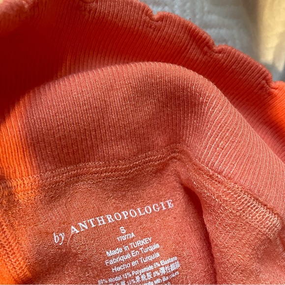Anthropologie Everyday Leggings in Coral Ribbed - Picture 8 of 8